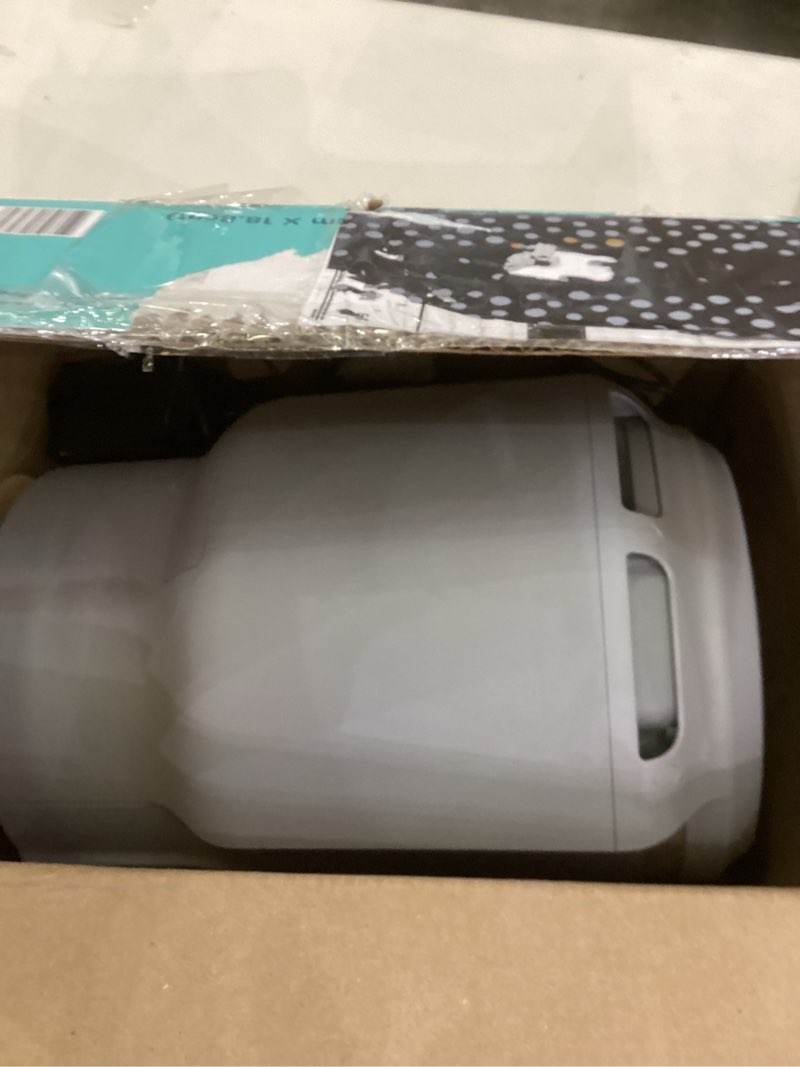 Condition photo showing As Is for Shark Air Purifier for Home, NeverChange Compact Pro, for Bedroom, Nursery, Home Office, Dorm, HEPA-Exceeding Filter, Captures Pollutants, Pet Dander, Dust, Odor, Smoke, and More, HP071BRN, Winter Fog