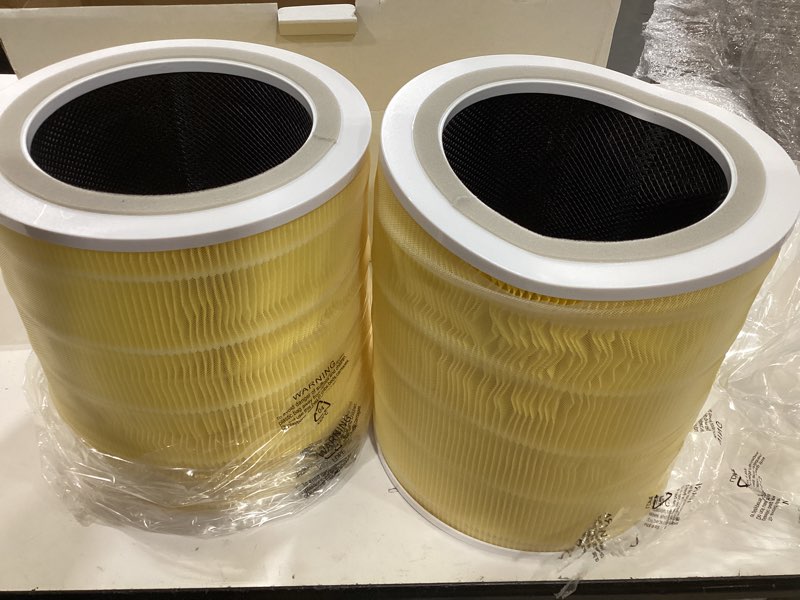 Condition photo showing As Is for 2 pack core 400s replacement filter compatible with levoit core 400s core 400s-yellow-2pack