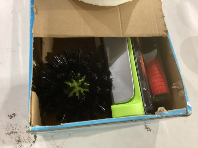 Condition photo showing Good Condition for sepetrel pool brush head for cleaning walls,heavy duty inground/above ground swimming pool round scrub brushes with premium strong bristle & reinforced aluminium back hemispherical for walls