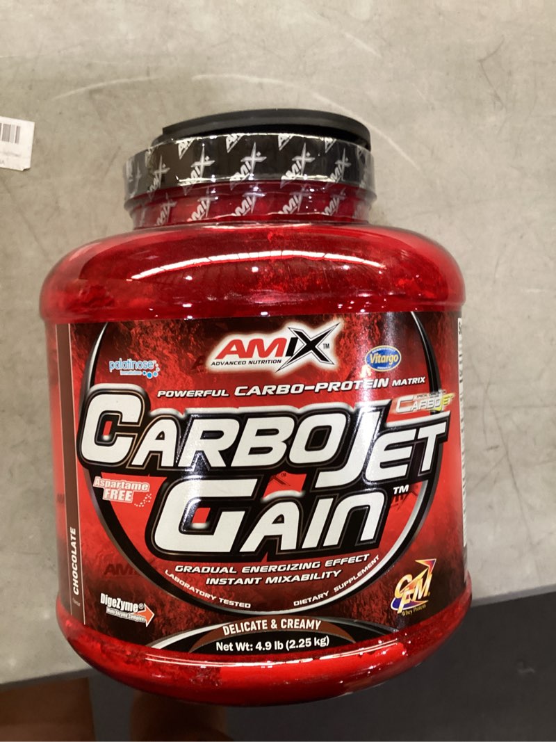 Carbojet gain chocolate delicate & creamy 4.9lbs EXP 11/25