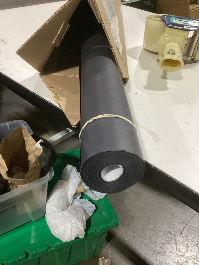 Condition photo showing Good Condition for PerkHomy 36" x 1,440" (120') Black Kraft Paper Roll for Craft Bulletin Board Paper Art Table Covering Crafting Gift Wrapping Bouquet Packing Parcel 80GSM 55LB (Black, 36" x 120') Black 36" Width x 120' Length