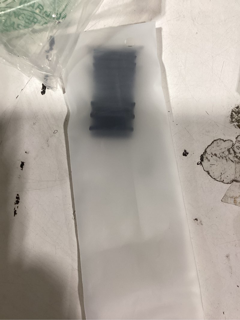 Condition photo showing New/Like New for compatible with apple watch band 49mm 46mm 45mm 44mm 42mm 41mm 40mm 38mm, silicone magnetic adjustable loop strap for iwatch ultra 3/2/1 se3 series 11 10 9 8 7 6-1 (49/46/45/44/42, black gray) black gray 49/46(series 11/10)/45/44/42mm(series 3-1)