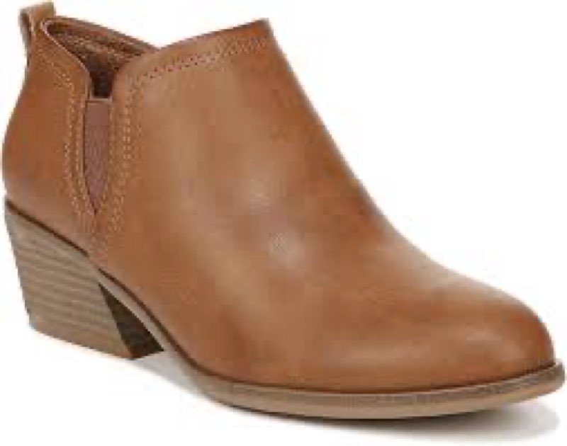 Dr. Scholl's Shoes Women's Laurel Ankle Bootie Boot, Honey Brown Smooth, 9