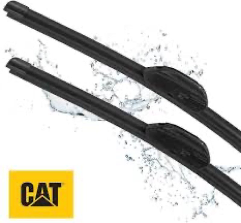 CAT Clarity Wiper Blades (2-Pack), Premium Performance Direct OEM Replacement, Universal Fit Front W