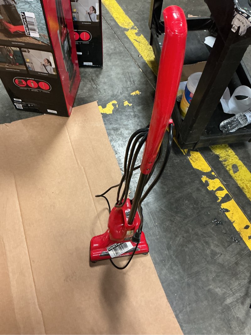 Condition photo showing As Is for (incomplete)vibe 3-in-1 bagless lightweight corded stick vacuum cleaner