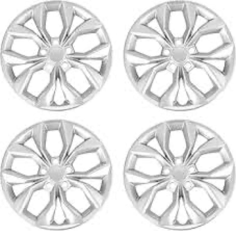 4-Pack Hubcaps Compatible with Honda CR-V CRV 2023 2024 Wheel Covers, 17 inch 17", Steel Wheel, Whee