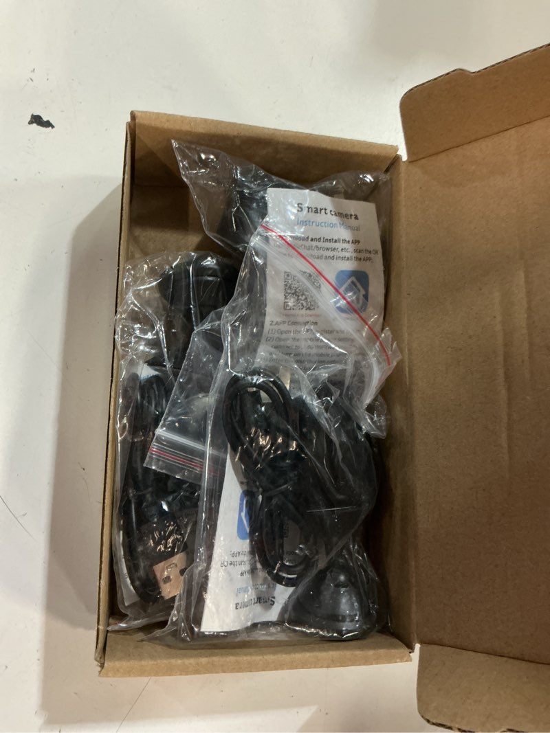 Condition photo showing Good Condition for suonady-spy focus magnetic mini security camera 3pack mini surveillanc camer wifi wireless small security camera for home indoor/outdoor black 3 pack