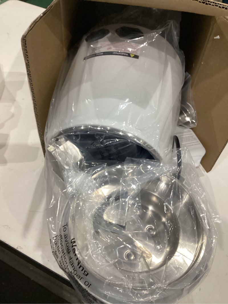 Condition photo showing Good Condition for rovsun ?upgraded? 1.1 gallon/4l water distiller countertop distilled water machine with flame-retardant material, bpa-free container & stainless steel interior, 750w distilled water maker purifier 4l-white
