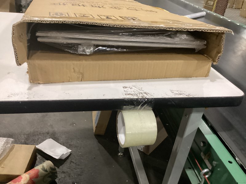 Condition photo showing Good Condition for 2 Pack Sign Stand Holder Adjustable Pedestal Floor Poster Stand with Adhesive Whiteboard Stickers and Dry Erase Whiteboard Pen Outdoor Indoor Standing Display(Silver,17.72 x 24.57 Inch)