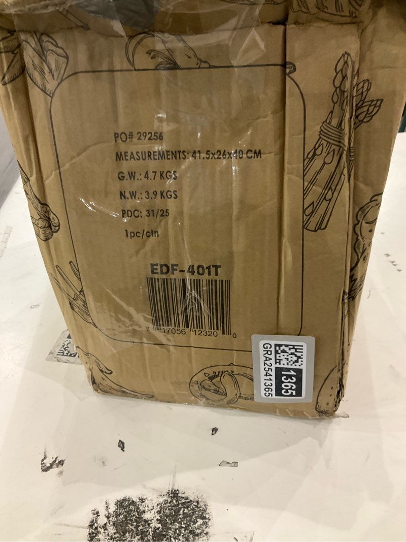 Condition photo showing As Is for Deep fryer