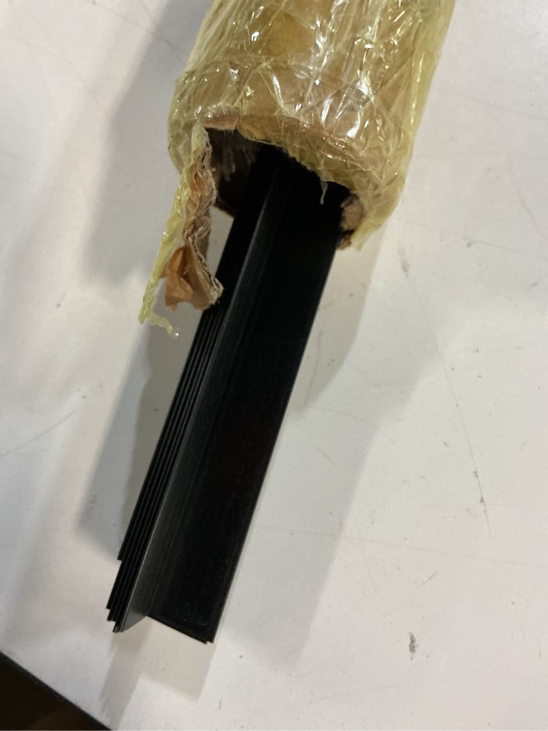 Condition photo showing Good Condition for Sasylvia 10 Pcs Wall Corner Protector Guards, Black Vinyl 3/4 x 36 Inch Corner Trim Molding, Avoid Scratching Scuffs, Ease Install and Cleaning for Door Countertop Furniture Cabinet Protection 3/4 x 3/4 x 36 Inches Black 10