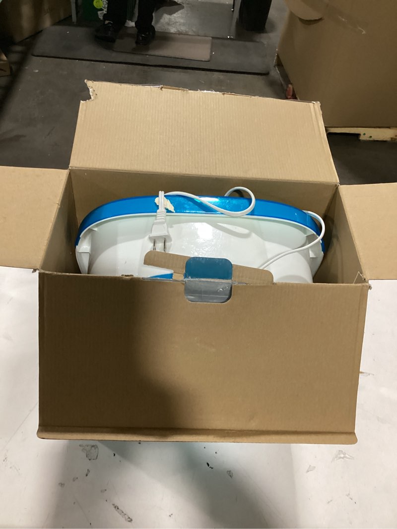 Condition photo showing As Is for HoMedics Bubble Mate Foot Spa, Toe Touch Controlled Foot Bath with Invigorating Bubbles and Splash Proof, Raised Massage nodes and Removable Pumice Stone