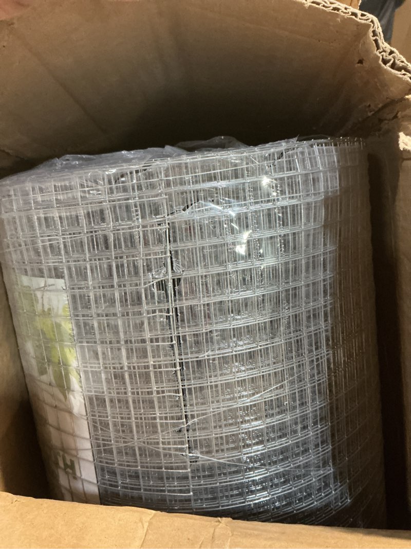 Condition photo showing Good Condition for amagabeli garden & home hardware cloth ss304 stainless steel 36inchx50ft 1/2 inch 18 gauge chicken wire fencing welded wire mesh fence roll poultry netting bird cage coop rodent proof gopher rabbit stainless steel 1/2" 36"x50'