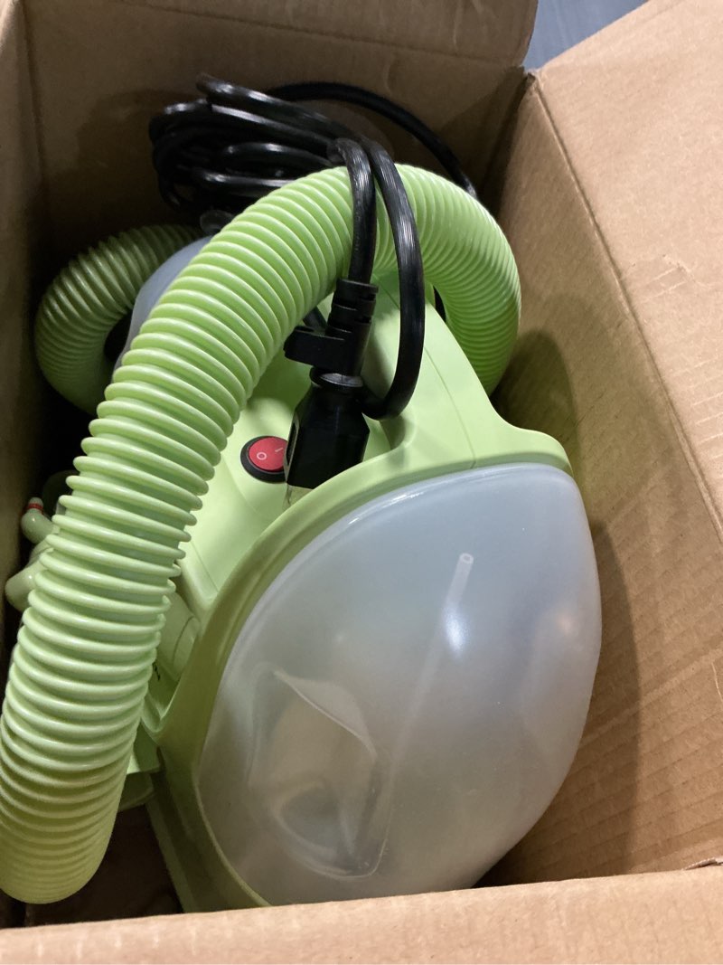 Condition photo showing As Is for BISSELL Little Green Mini Portable Carpet and Upholstery Deep Cleaner, Car/Auto Detailer, with HydroRinse Self-Cleaning Tool and 4" Tough Stain Tool, Tea Green, 4075