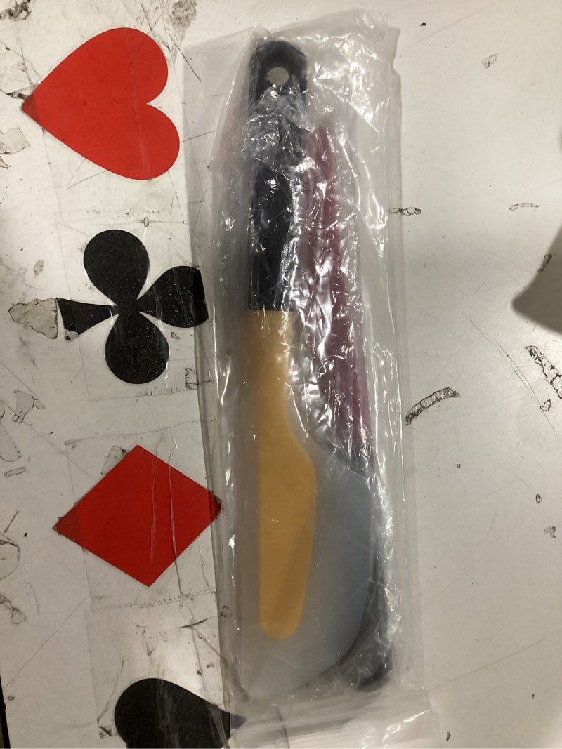 Condition photo showing Good Condition for 2 Pieces Omelette Spatula Kitchen Turner Silicone Flip and Fold Omelette Turner for Kitchen Omelet P