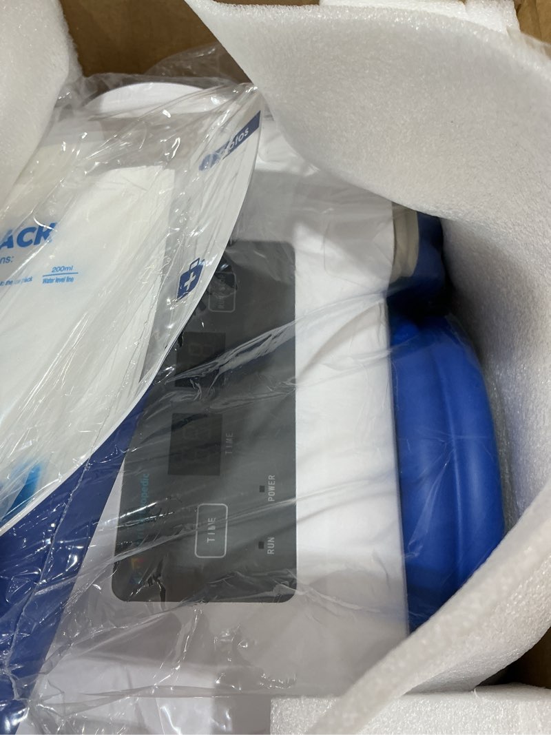 Condition photo showing New/Like New for ice machine for knee after surgery, cold therapy machine, portable ice therapy machine for knee, shoulder, hip & ankle with programmable timer, cryotherapy pain relief for sports injuries and swelling blue