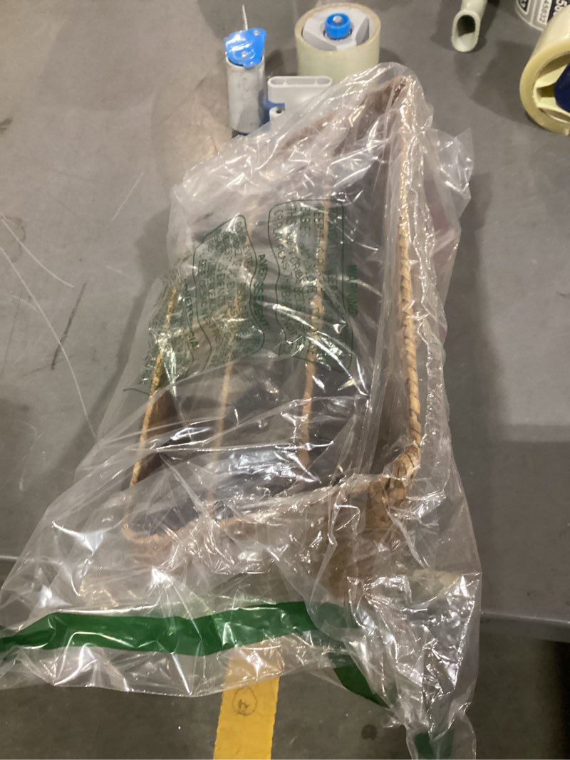 Condition photo showing Good Condition for wooven storage basket