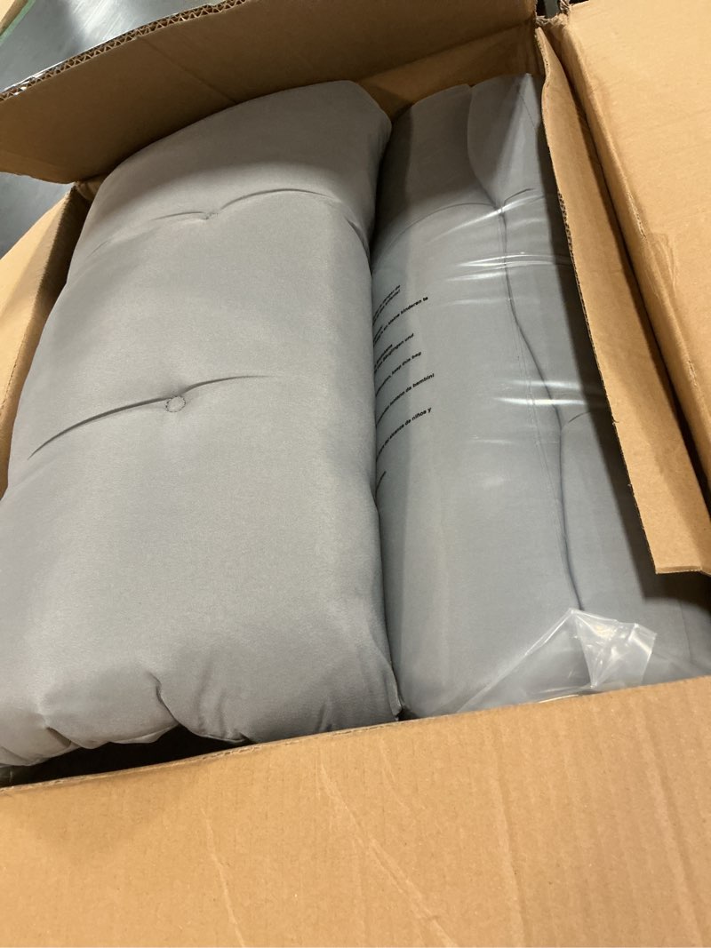 Condition photo showing New/Like New for royalcraft adirondack chair cushion, 2 count (pack of 1), gray gray 2 count (pack of 1)