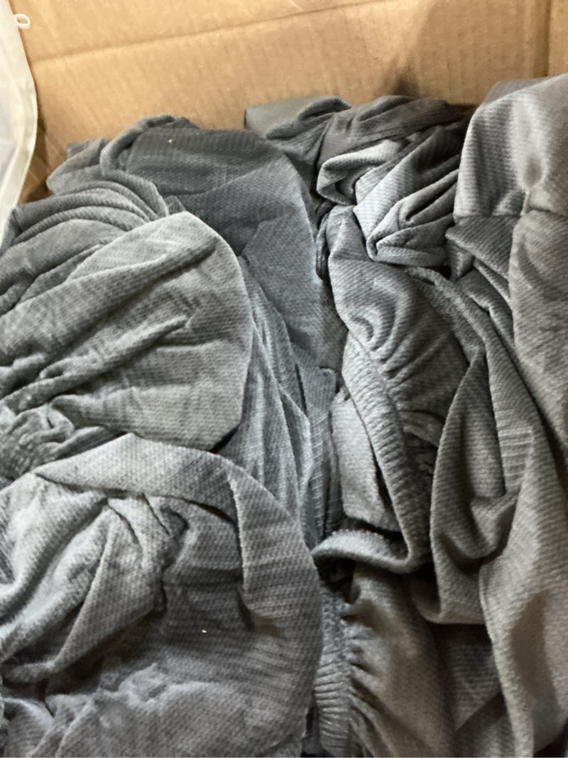 Condition photo showing Good Condition for Arfntevss Sectional Recliner Couch Covers Velvet Washable Corner Sectional Sofa Cover for Reclining Stretch Soft Thick L Shape Recliner Slipcover Set (5 Seat with 1 Console Cover, Charcoal Gray) 5 Seat with 1 Console Cover Charcoal Gray