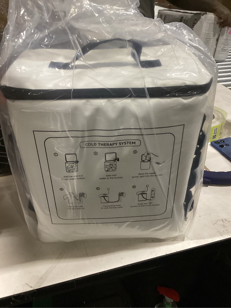 Condition photo showing New/Like New for Upgraded Ice Machine for Knee After Surgery,3.0 Portable Cold Therapy Machine for Knee Replacement,Ice Compression Knees Machine for Hip,Cold Therapy Machine with 6 Timer,Electric Ice Pack for Knees