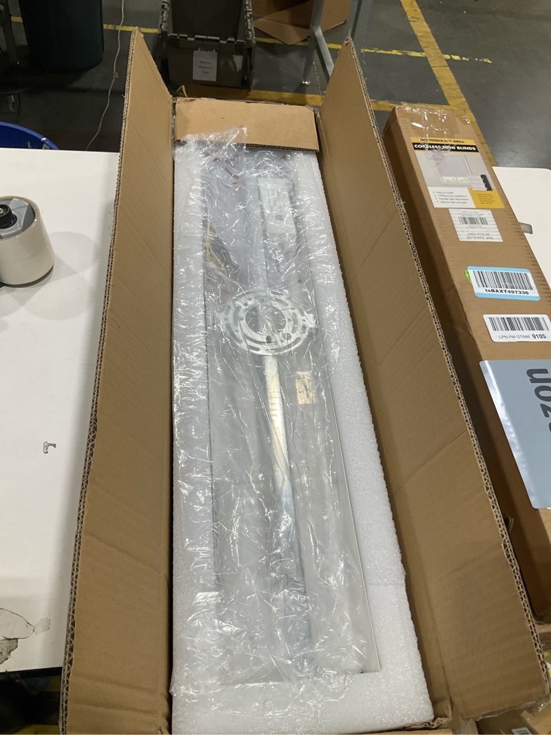 Condition photo showing Good Condition for dimmable led ceiling light with remote control 31.5in modern linear flush mount ceiling lighting fixture acrylic long ceiling lamp for living room kitchen dining room hallway black 1 pack,31.5inch