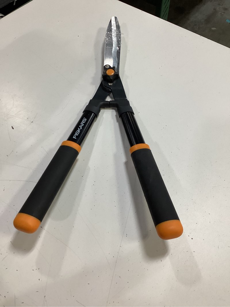 Condition photo showing Good Condition for fiskars hedge clippers shears hedge shears for trimming borders, garden tools | hedge