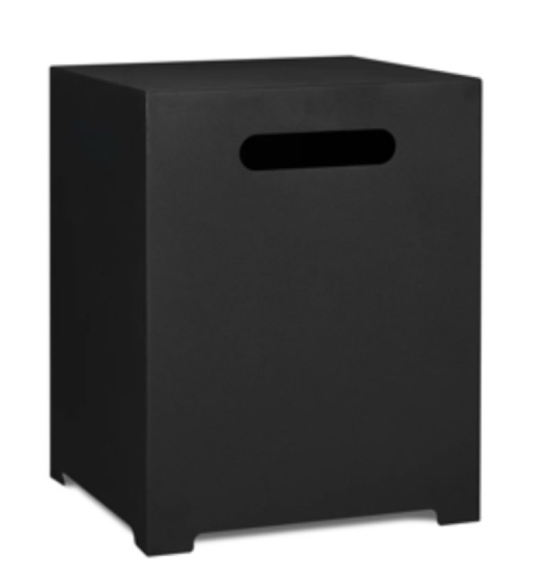 Hideaway Square Fire Pit Propane Tank Cover