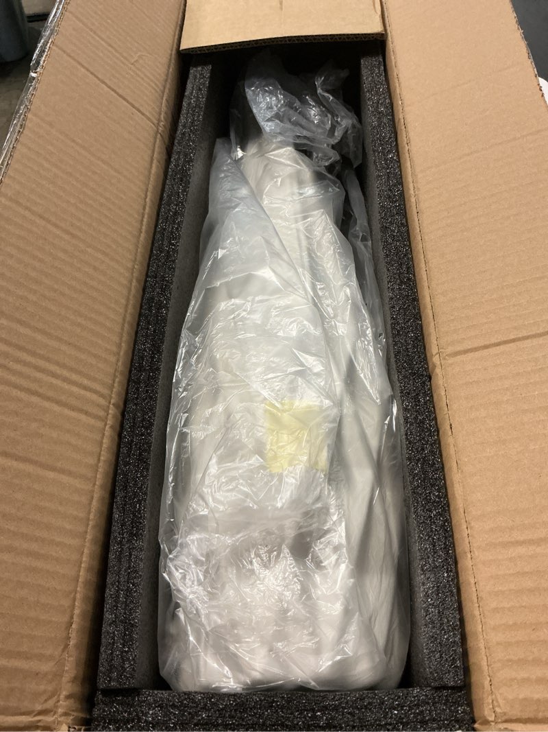 Condition photo showing Good Condition for White Ceramic Tall Floor Vase, 24 Inch Large Flower Vases for Table Centerpieces Shelf Home Decor Living Room Branches Sky-Dried Flower Arrangement Decorative Shape 2 24 Inch-1