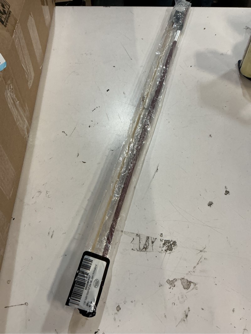 Condition photo showing Good Condition for lms violin bow full size 3/4 brazilwood violin bows lightweight bow well balance fiddle bow made with ebony frog mongolian white horse hair for violin student professional (3/4)