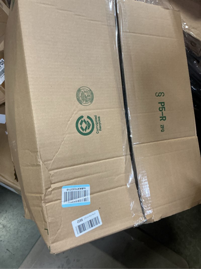 Condition photo showing As Is for Bedluxe Wedge Pillow, 8 inch Bed Wedge Pillow, Elevated Body Pillow for Back Support, Acid Reflux, Leg, Neck Pain, Snoring, Triangle Pillow Wedge - Cooling Memory Foam Top, Dark Grey 24*24*8 Inch Dark Grey