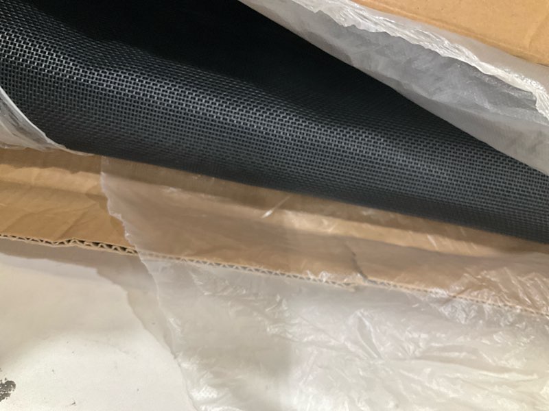 Condition photo showing Good Condition for foldable elevated dog bed for large pet, no-assembly-need folding raised dog bed, waterproof outdoor dogs cot cooling pet hammock beds with breathable mesh, chew-proof, black 43"l x 7"w x 23"h