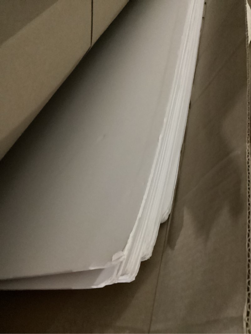 Condition photo showing Good Condition for Royal Brites Premium White Foam Board 30” x 40”, Sturdy & Lightweight 3/16" Thick Board for Art, Work Presentations, & School Projects, Pack of 10 White 30" x 40", 10 Shets