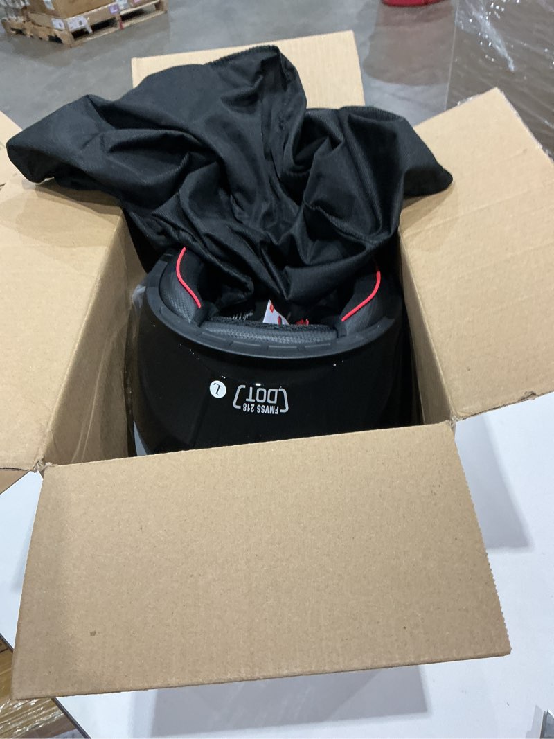 Condition photo showing Good Condition for bluetooth modular motorcycle helmets with tail lights, dot approved flip up full face motorcycle dual visor helmet, with dual speakers and microphone, for adults men and women glossy black x-large