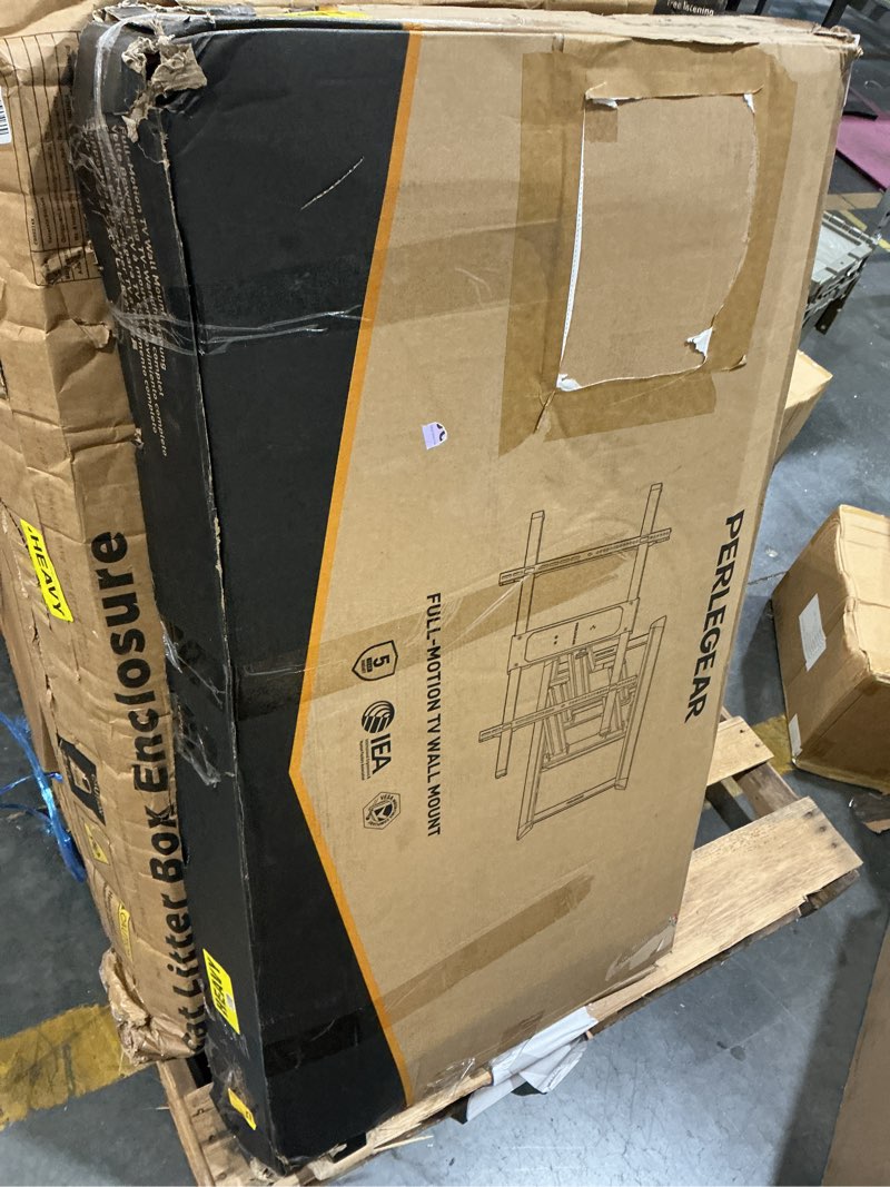Mounted wall tv