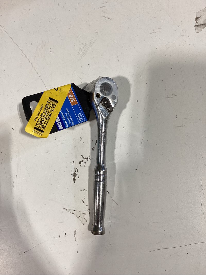 Condition photo showing Good Condition for kobalt 90-tooth 3/8-in drive full polish handle ratchet