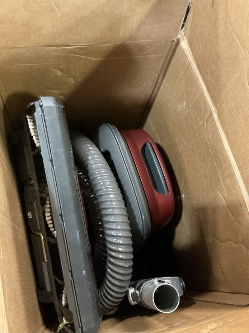 Condition photo showing As Is for Kenmore 81414 Bagged Canister Vacuum Cleaning Tools, 400 Series + Telescoping Wand, Red Kenmore 400 Series + Telescoping Wand