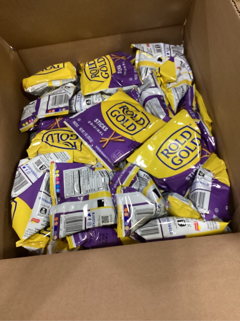 Condition photo showing New/Like New for (BB.27/JAN/2026) Rold Gold Pretzels, Sticks, 1 Ounce (Pack of 40) Pretzel Sticks