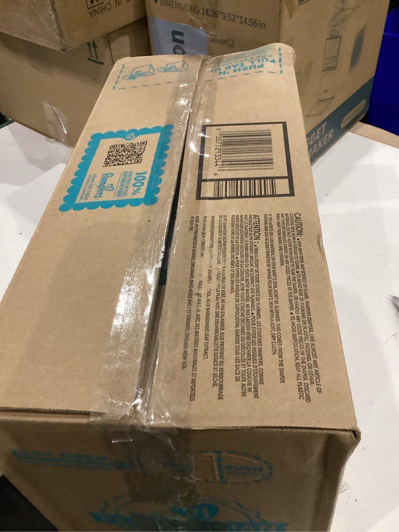 Condition photo showing Good Condition for pampers diapers - swaddlers 360° - size 6, 92 count, up to 100% leakproof comfy dry fit, designed for easy changes, pull on baby diaper (packaging may vary)