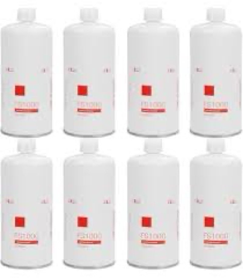 7 pcs fs1000 fuel filter water separator compatible with cummins ism11, c15, c16, c13, isl9, n14, m11