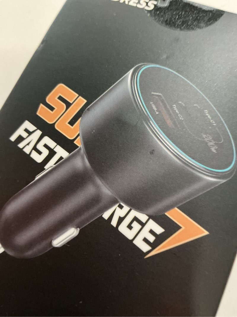 Condition photo showing New/Like New for USB C Car Charger Fast Charging 200W, Dual PD 100W Type C Car Charger, PD3.0/QC4.0/PPS Cigarette Lighter Adapter for iPhone 16/15/14/13/12, Galaxy S22/S21 Ultra, MacBook, Laptop etc