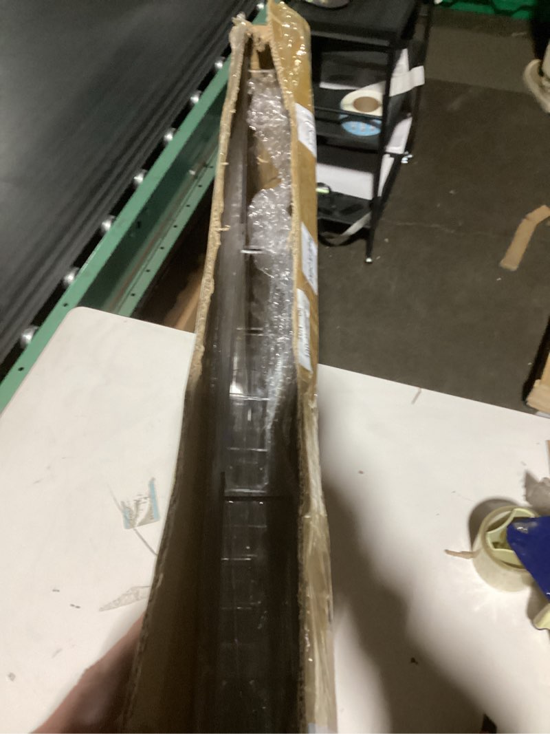 Condition photo showing Good Condition for Weysat Acrylic Brochure Holder Wall Mount, Clear Plastic Pamphlet Holder Magazine Display Trifold Flyer Rack Hanging Literature Storage Organizer(2 Magazine Pockets, 8 Pamphlet Pockets)