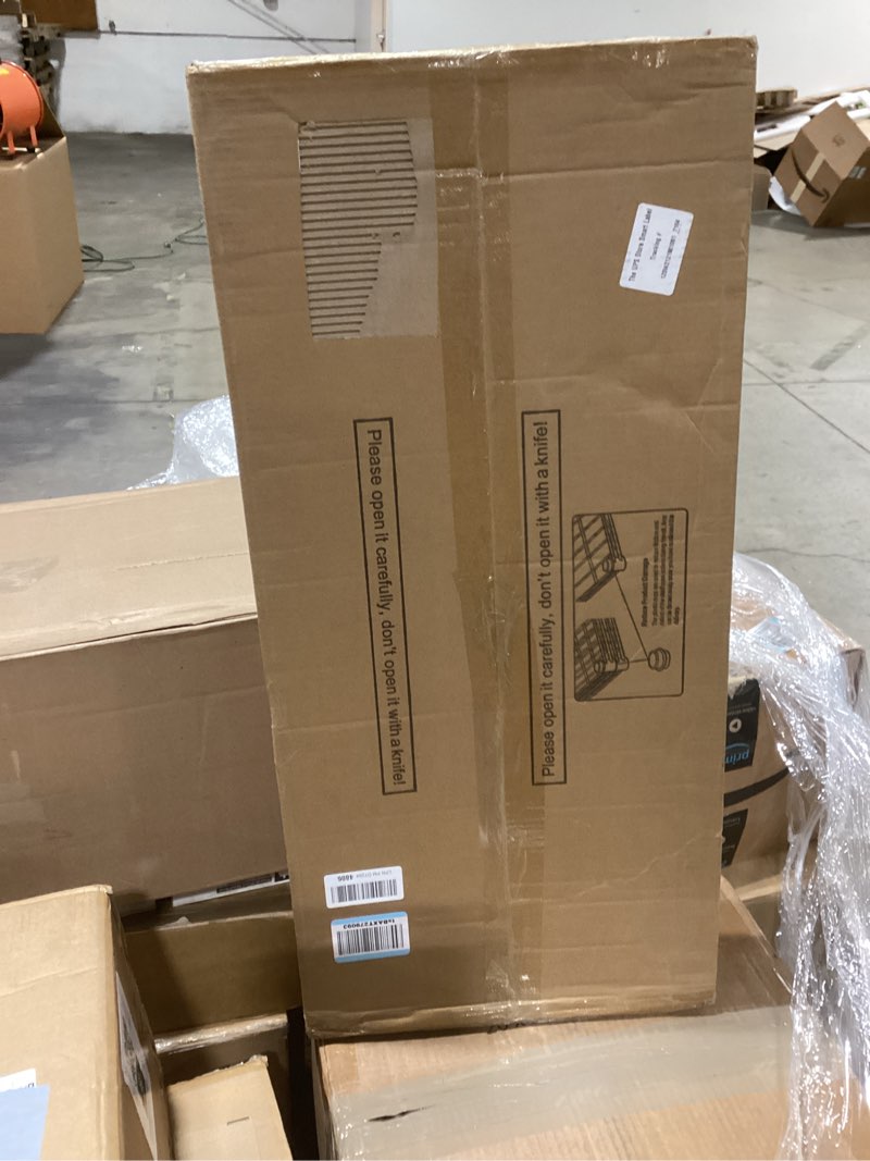 Condition photo showing Good Condition for p1 rolling closets with wheels and shelves, portable closet wardrobe for clothes hanging, pink clothing storage and organizer system for bedroom, 35.5" w x 15.7" d x 80.5" h, hold 500lbs