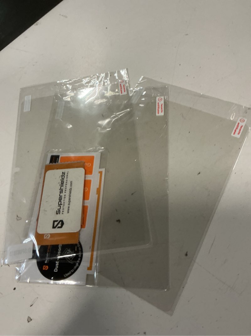 Condition photo showing Good Condition for Supershieldz (3 Pack) Designed for Onn 10.1 inch Tablet and Onn Tablet Pro 10.1 inch (Model 100003562) Screen Protector, High Definition Clear Shield (PET)
