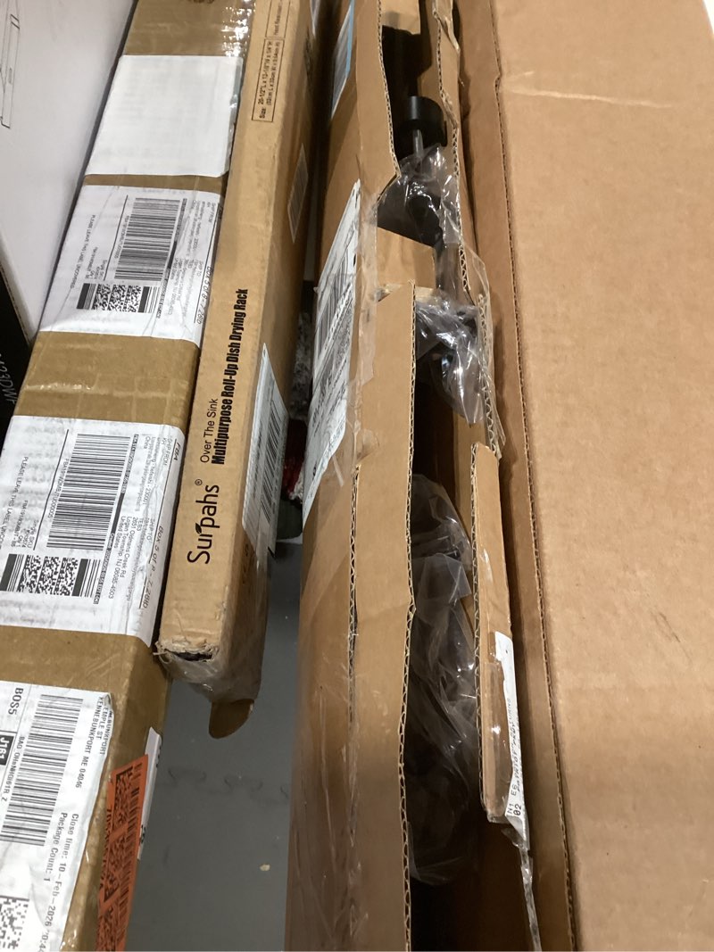 Condition photo showing Good Condition for Ivilon Drapery Window Curtain Rod - End Cap Style Design 1 Inch Pole. 72 to 144 Inch Color Black 72 to 144 in.