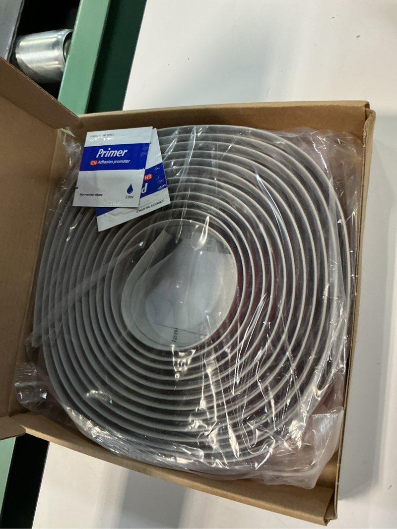 Condition photo showing New/Like New for flexible pvc carpet edge trim strip, self adhesive, cuttable carpet & floor transition strip from carpet to tile, waterproof edging for rugs & mats, high traffic safety,for carpet thickness within 5mm 20ft gray