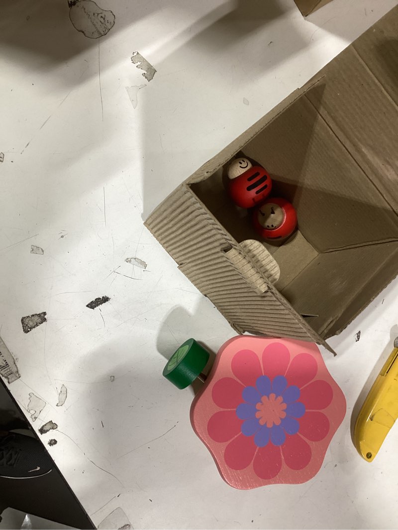 Condition photo showing Good Condition for I'm Wooden Music Box Mechanism - Rock n Roll Dancing Bug on Flower Playing Minuet No.3 for Kids (Ladybug)