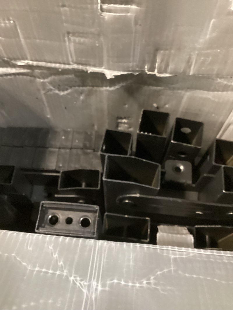 Condition photo showing Good Condition for King Size Bed Frame, 3500lbs Heavy Duty Metal Frames with Steel Slats Support 14 Inch High Platform Bedframe with Storage, No Box Spring Needed, Sturdy and Durable Noise-Free, Black King 14 Inches