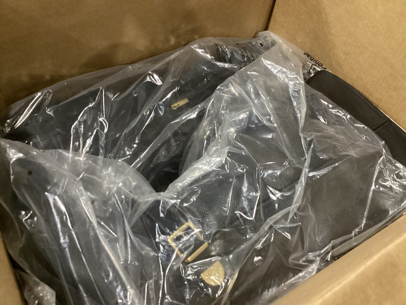 Condition photo showing Good Condition for Vince Camuto womens Gini4 12 Wide Black Leather