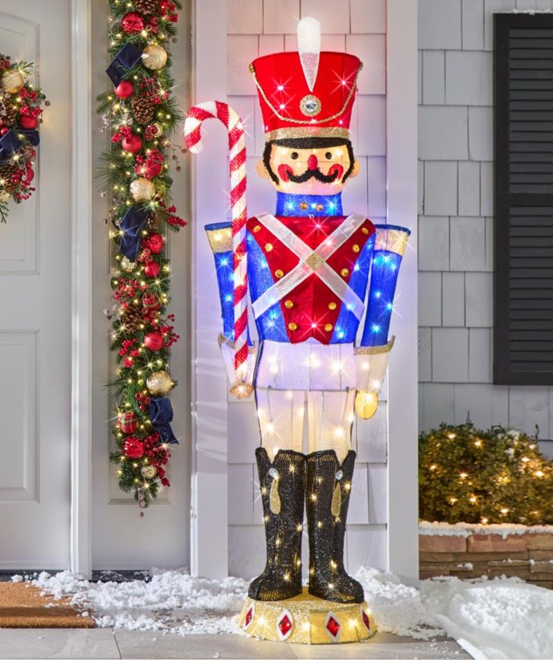 The 6' Twinkling Nutcracker Soldier