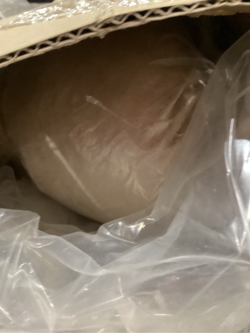 Condition photo showing As Is for (Similar to  bur not exact)Couch Cover for Dogs - 35x35 Pet Furniture Protector with Memory Foam Neck Bolster, Quilted Fabric, and Water-Resistant Base Layer by PETMAKER (Beige)